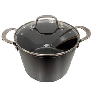 Ninja Foodi NeverStick 6.5 Qt Induction-Safe Nonstick Pot & Glass Lid AS-IS